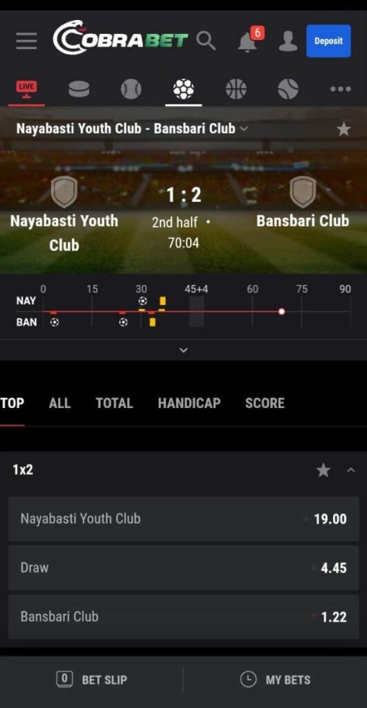 cobrabet mobile betting
