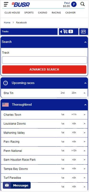 busr mobile betting
