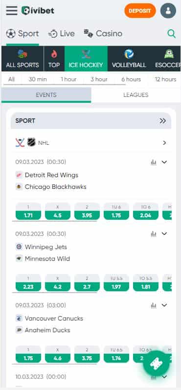 ivibet mobile website