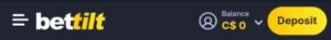 bettilt deposit button