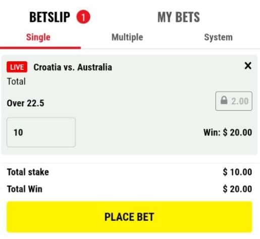 21bets betslip