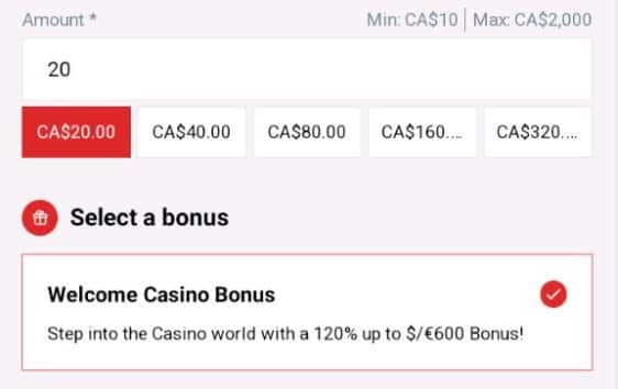 claim 21bets welcome offer