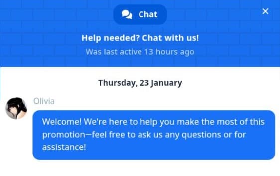 trybet support chat